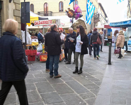 Guerrilla Marketing Firenze Arkmedia Centro Arredotessile