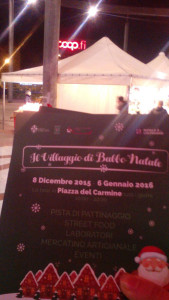 Guerrilla Marketing Firenze Arkmedia Villaggio di Babbo Natale