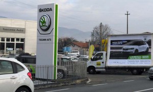 Vele Pubblicitarie LUCCA Arkmedia SKODA